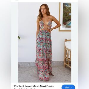 Hello Molly Maxi dress worn once
